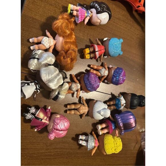 LOL Surprise BTW Dolls lot of 11 minis - Picture 4 of 4